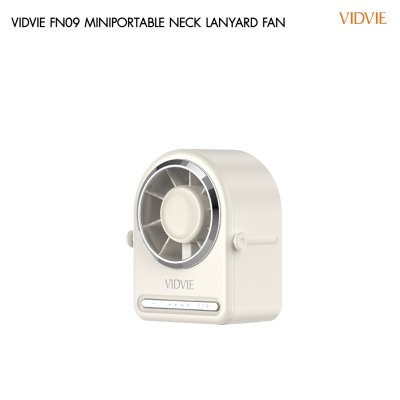 VIDVIE Mini Portable Neck Lanyard Fan พัดลมพกพาคล้องคอ รุ่น FN09