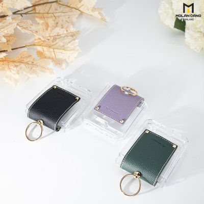 Molan Cano Case รุ่น Samsung Z Flip 6 Veggie Skin Ring เคสใส