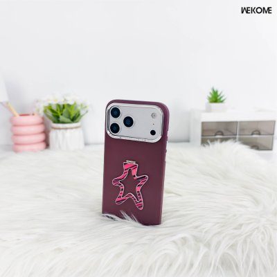 Wekome (WPC-056) Starfish series Stand Case iPhone 17/18 Series เคสพร้อมขาตั้งปลาดาวพับได้  รองรับ Magsafe