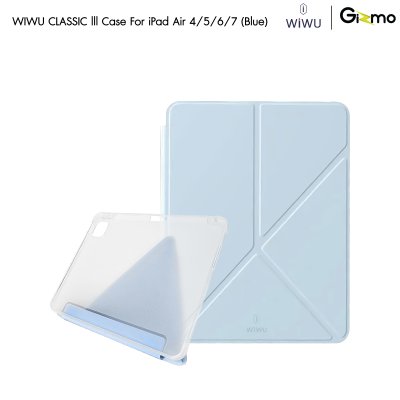 เคส iPad Case Wiwu Classic III หลังใส ปกป้องครบ ฟังก์ชันจัดเต็ม Air4/5/6/7