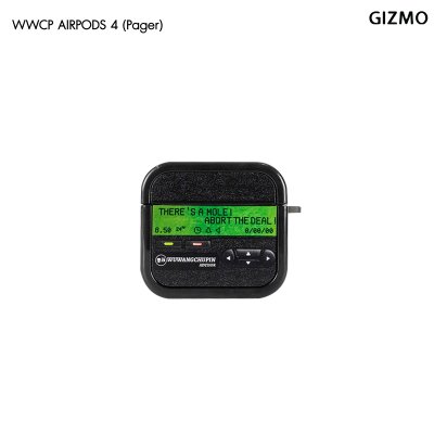 WWCP Black Case Airpods 4 กันกระแทกพรีเมียม