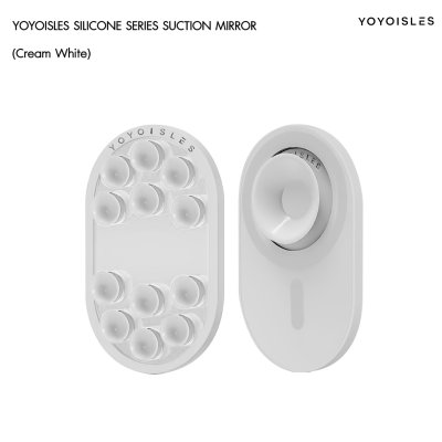 YOYOISLES Silicone Series Suction Mirror กระจกติดหลังโทรศัพท์พร้อมจุกดูดสุญญากาศ