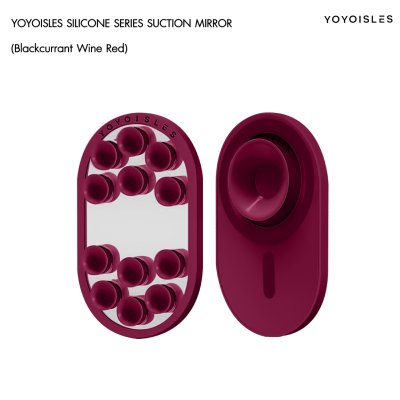 YOYOISLES Silicone Series Suction Mirror กระจกติดหลังโทรศัพท์พร้อมจุกดูดสุญญากาศ