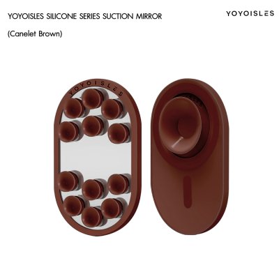 YOYOISLES Silicone Series Suction Mirror กระจกติดหลังโทรศัพท์พร้อมจุกดูดสุญญากาศ