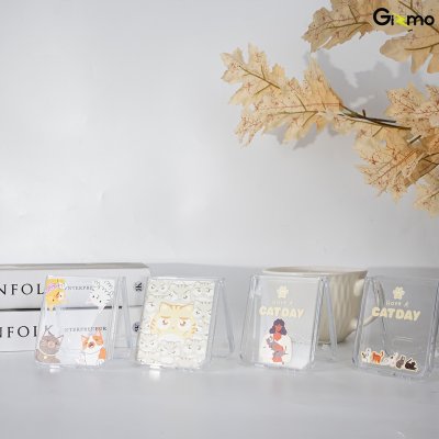 Gizmo Defense Protect Cutecat รุ่น Galaxy Z Flip 6 Printing Case เคสซัมซุง เคสกันรอย-ขอบสีใสสกีนลาย