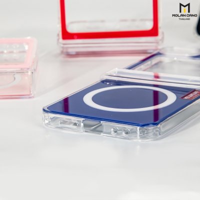 Molan Cano Rainbow เคส Flip 6 สีสวยสไตล์เกาหลี