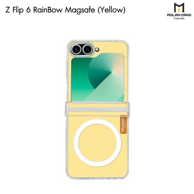 Molan Cano Rainbow เคส Flip 6 สีสวยสไตล์เกาหลี