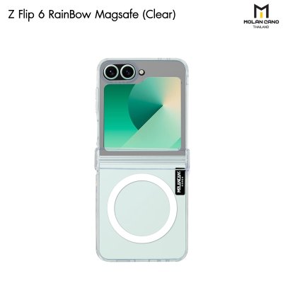 Molan Cano Rainbow เคส Flip 6 สีสวยสไตล์เกาหลี