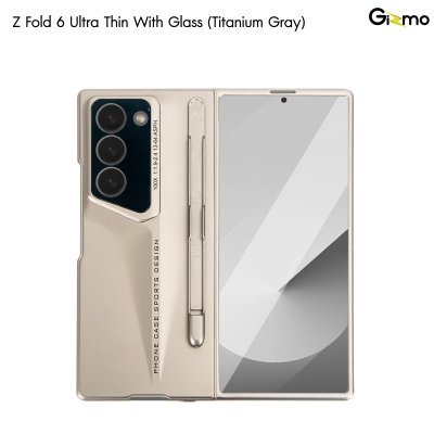 เคส Fold 6 Gizmo บางเบา มีกระจก ช่อง S Pen