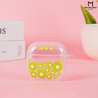 Molan cano Printing เคส AirPods 4 Bumper Case พร้อม Point Ring