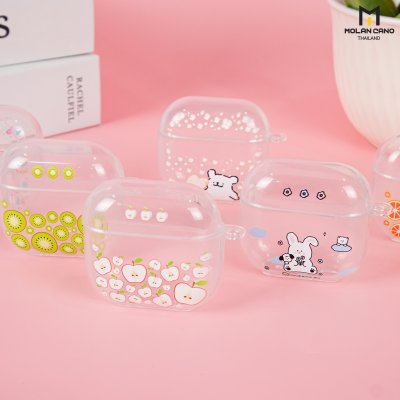 Molan cano Printing เคส AirPods 4 Bumper Case พร้อม Point Ring