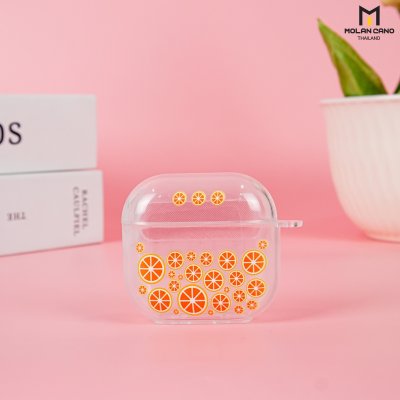 Molan cano Printing เคส AirPods 4 Bumper Case พร้อม Point Ring