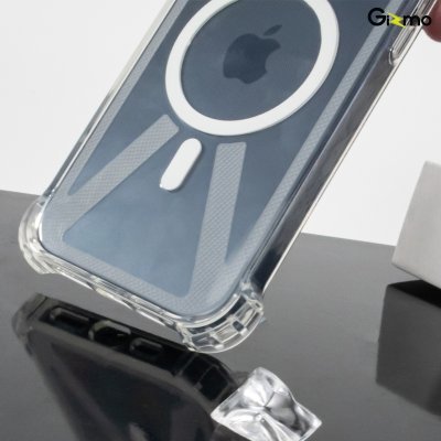 Gizmo Case ชาร์จไร้สาย เคสนิ่ม รุ่น Jelly magsafe สำหรับซีรีย์ 15 เคสกันกระแทก
