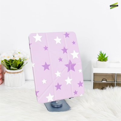 Gizmo เคส iPad Multistand Back Clear Star ฝาพับ Origami หลังใส ลายดวงดาว มีช่องเก็บปากกา iPad Air 4-8/Pro 11(2022)/Gen 10-11