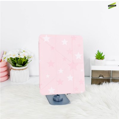 Gizmo เคส iPad Multistand Back Clear Star ฝาพับ Origami หลังใส ลายดวงดาว มีช่องเก็บปากกา iPad Air 4-8/Pro 11(2022)/Gen 10-11