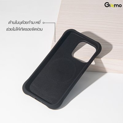 Gizmo Fusion Surface waves with magsafe เคสซิลิโคน เคสชาร์จได้ กันกระแทก สำหรับ iPhone 15,15Pro,15 Pro max