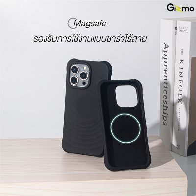 Gizmo Fusion Surface waves with magsafe เคสซิลิโคน เคสชาร์จได้ กันกระแทก สำหรับ iPhone 15,15Pro,15 Pro max