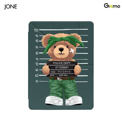 Gizmo case เคสไอแพคซิลิโคน-หลังใส สกรีนลาย รุ่น Multi stand รองรับ 10.2/10.5/10.9 (ทักแชทรุ่นและสี)