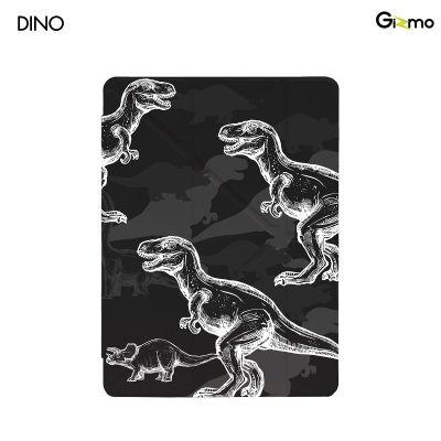 Gizmo case เคสไอแพคซิลิโคน-หลังใส สกรีนลาย รุ่น Multi stand รองรับ 10.2/10.5/10.9 (ทักแชทรุ่นและสี)