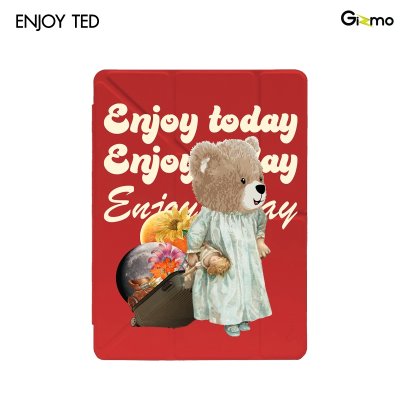 Gizmo case เคสไอแพคซิลิโคน-หลังใส สกรีนลาย รุ่น Multi stand รองรับ 10.2/10.5/10.9 (ทักแชทรุ่นและสี)