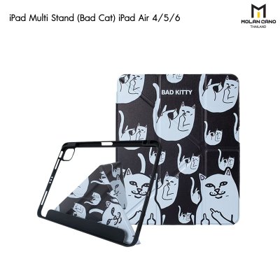 Molan Cano เคสไอแพด iPad Multi stand หลังใส ฝาพับ สกีนลาย มีช่องเก็บปากกา