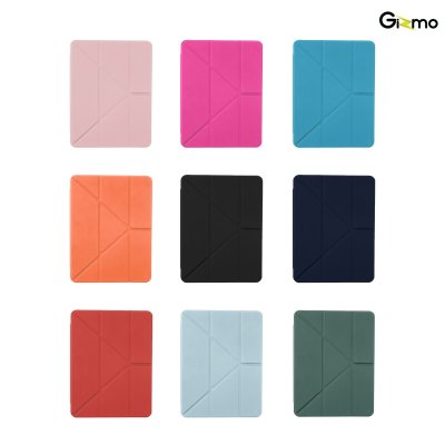 Gizmo case สำหรับไอแพด หน้าด้าน-หลังใส มีที่ใส่ปากกา รุ่น Multi stand รองรับ 10.2/10.5/10.9 (ทักบอกสี)