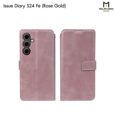 Molan Cano Issue Diary Case เคสฝาพับมีช่องใส่บัตร Samsung สำหรับซัมซุง S24FE