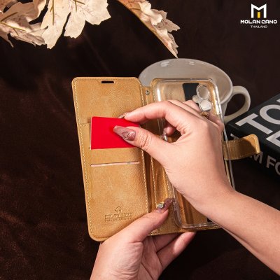 MOLAN CANO Diary เคสหนังฝาพับ รุ่น A14,A24,A34,A54,A35,A13,A25,A15 ปกป้องรอบตัวเครี่องสำหรับ Samsung
