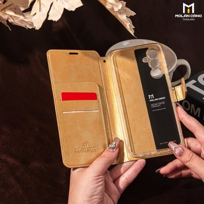 MOLAN CANO Diary เคสหนังฝาพับ รุ่น A14,A24,A34,A54,A35,A13,A25,A15 ปกป้องรอบตัวเครี่องสำหรับ Samsung