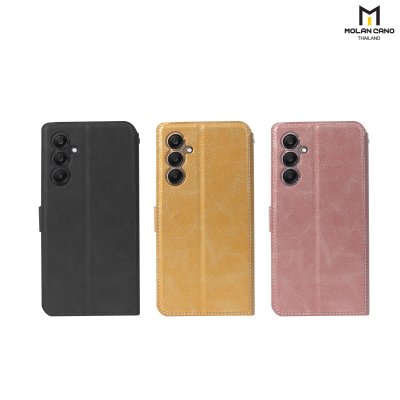 MOLAN CANO Diary เคสหนังฝาพับ รุ่น A14,A24,A34,A54,A35,A13,A25,A15 ปกป้องรอบตัวเครี่องสำหรับ Samsung