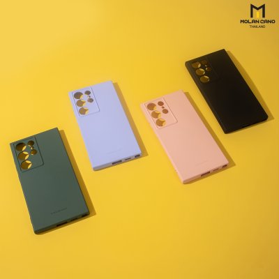 MOLAN Camera Jelly เคสนิ่มซิลิโคน สีสันสดใส สำหรับ S23 FE, S24+, S24 Ultra