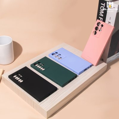 MOLAN Camera Jelly เคสนิ่มซิลิโคน สีสันสดใส สำหรับ S23 FE, S24+, S24 Ultra