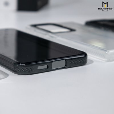 MOLAN CANO รุ่น S24 ,S24 plus ,S24 Ultra เคสชาร์จได้ เคสนิ่ม เนื้อใสเจลลี่ Jelly Mag สีใส-ชา สำหรับ Samsung