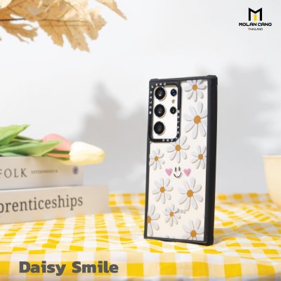 MOLAN CANO รุ่น S24 Ultra ,S23 Ultra collection jelly printing เคสสำหรับซัมซุง กันกระแทก-ขอบดำ