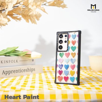 MOLAN CANO รุ่น S24 Ultra ,S23 Ultra collection jelly printing เคสสำหรับซัมซุง กันกระแทก-ขอบดำ