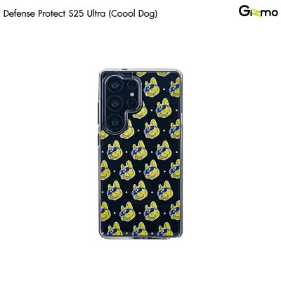 เคส Gizmo S25 Sweet Whispers ใสลายคิ้วท์ กันกระแทก