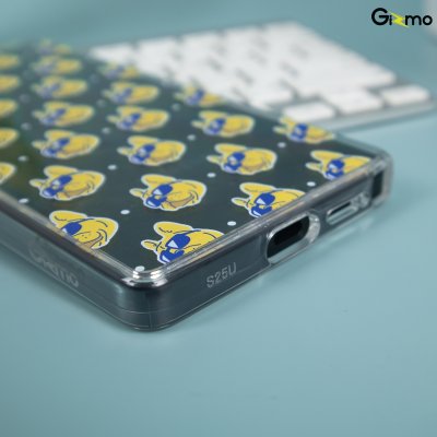 เคส Gizmo S25 Sweet Whispers ใสลายคิ้วท์ กันกระแทก