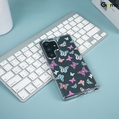 เคส Gizmo S25 Sweet Whispers ใสลายคิ้วท์ กันกระแทก