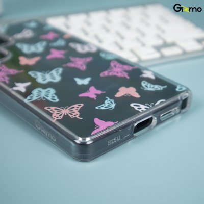 เคส Gizmo S25 Sweet Whispers ใสลายคิ้วท์ กันกระแทก