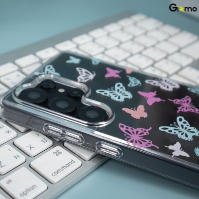 เคส Gizmo S25 Sweet Whispers ใสลายคิ้วท์ กันกระแทก