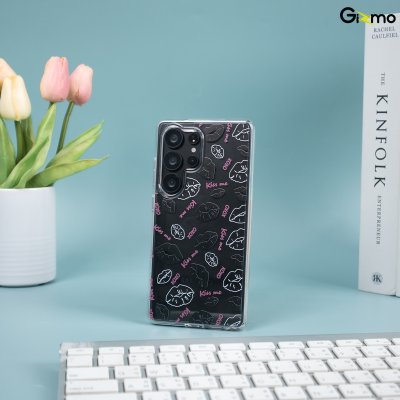 เคส Gizmo S25 Sweet Whispers ใสลายคิ้วท์ กันกระแทก