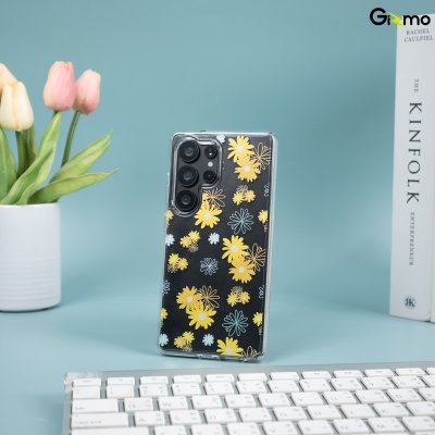 เคส Gizmo S25 Sweet Whispers ใสลายคิ้วท์ กันกระแทก