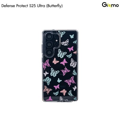 เคส Gizmo S25 Sweet Whispers ใสลายคิ้วท์ กันกระแทก