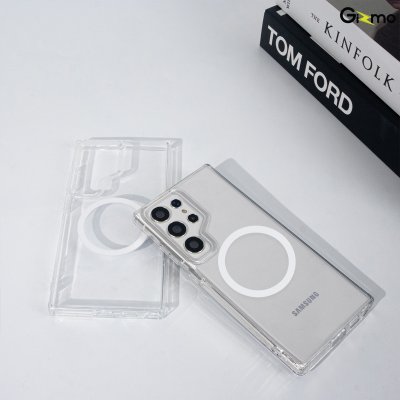 Gizmo Fusion Strong-X magsafe เคสซัมซุง เคสรองรับ MagSafe เคสใส กันกระแทก กันเลนส์กล้อง S24 Ultra