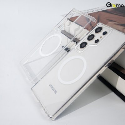 Gizmo Fusion Strong-X magsafe เคสซัมซุง เคสรองรับ MagSafe เคสใส กันกระแทก กันเลนส์กล้อง S24 Ultra