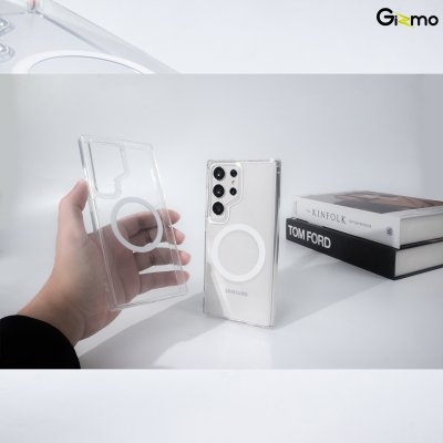 Gizmo Fusion Strong-X magsafe เคสซัมซุง เคสรองรับ MagSafe เคสใส กันกระแทก กันเลนส์กล้อง S24 Ultra