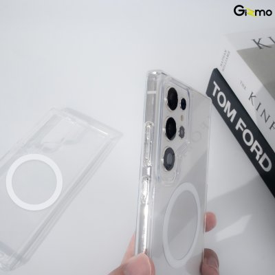 Gizmo Fusion Strong-X magsafe เคสซัมซุง เคสรองรับ MagSafe เคสใส กันกระแทก กันเลนส์กล้อง S24 Ultra