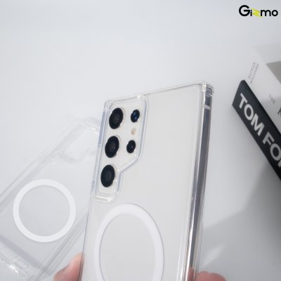 Gizmo Fusion Strong-X magsafe เคสซัมซุง เคสรองรับ MagSafe เคสใส กันกระแทก กันเลนส์กล้อง S24 Ultra