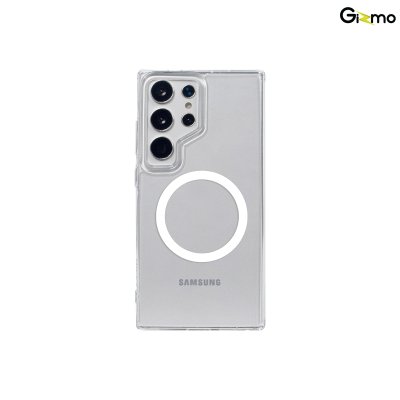 Gizmo Fusion Strong-X magsafe เคสซัมซุง เคสรองรับ MagSafe เคสใส กันกระแทก กันเลนส์กล้อง S24 Ultra