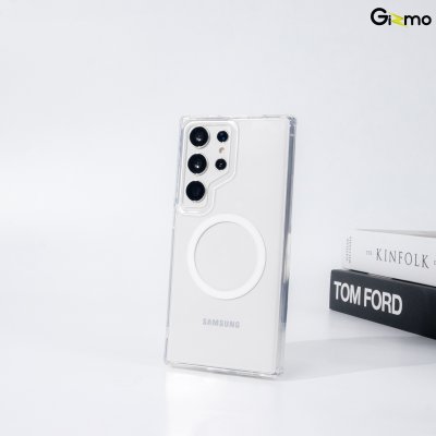 Gizmo Fusion Strong-X magsafe เคสซัมซุง เคสรองรับ MagSafe เคสใส กันกระแทก กันเลนส์กล้อง S24 Ultra